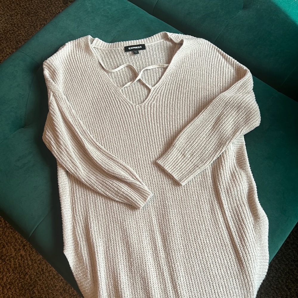 Express tunic sweater